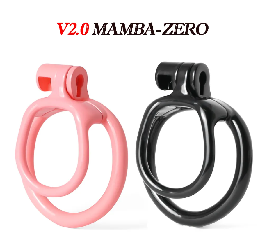 V2 Mamba-ZERO 3D Print Chastity Ring Cage - SpikedChastity