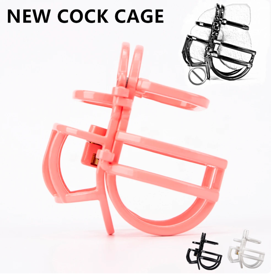 Adjustable Full Covered Cock Cage Ball Scrotum Restraint - SpikedChastity