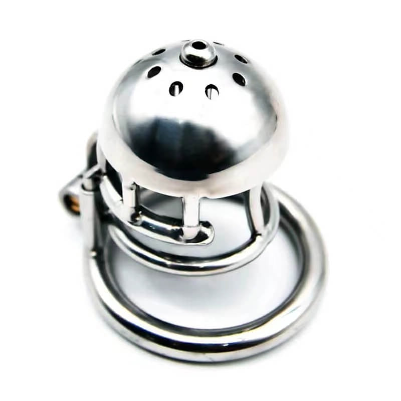 Metal PA Chastity Cage - SpikedChastity