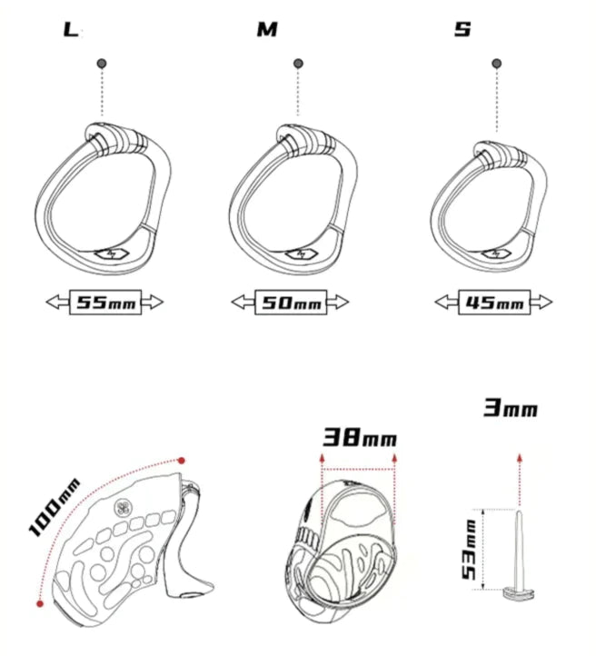 Wireless Remote Electric Chastity Cage - SpikedChastity